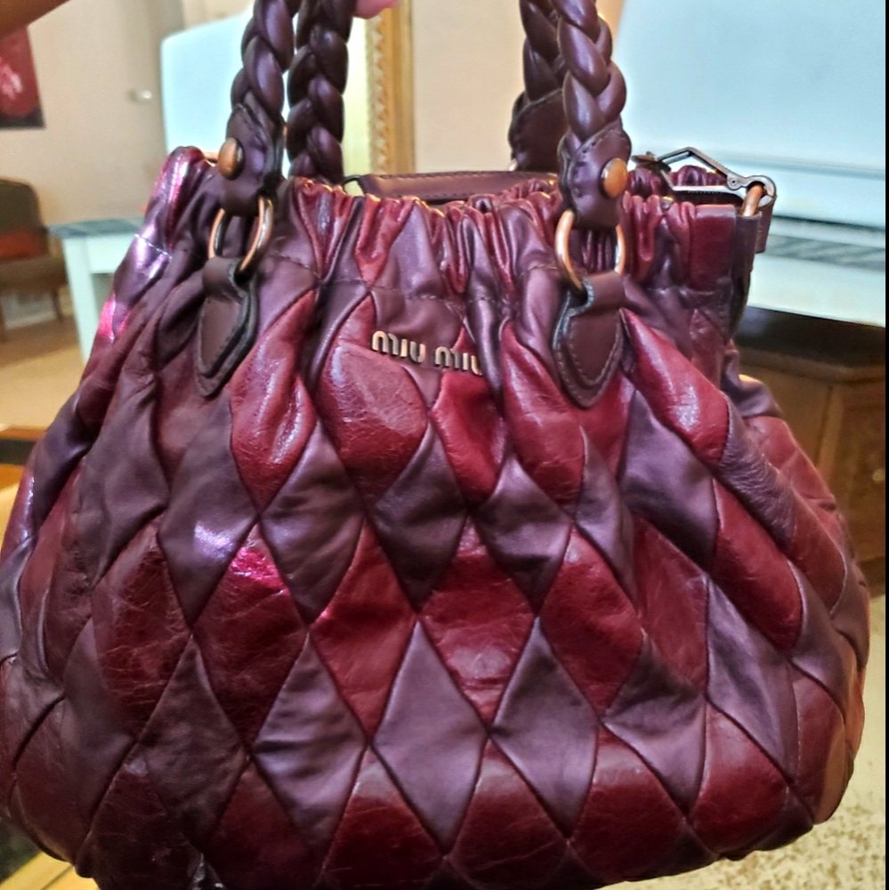 Authentic Two-tone Miu Miu Bag